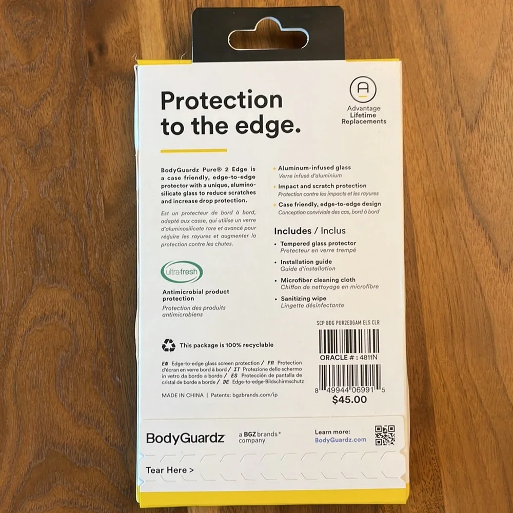 Body Guardz Pure 2 Edge NWT for iPhone 6